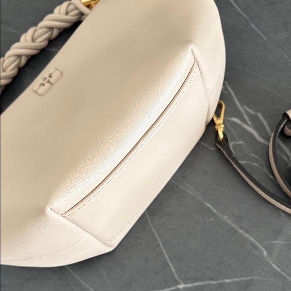 Ganni Light Grey Mini Bou Bag - Picture 5 of 9